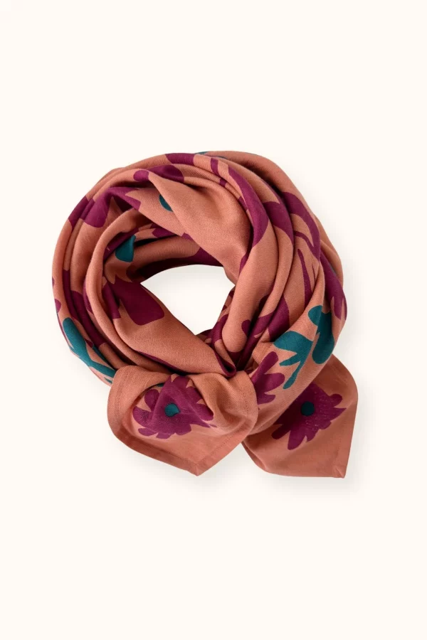 Foulard Grande Latika Rita Rust de Apaches