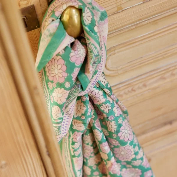 Bandana London Green de Bonheur du Jour - Imagen 4
