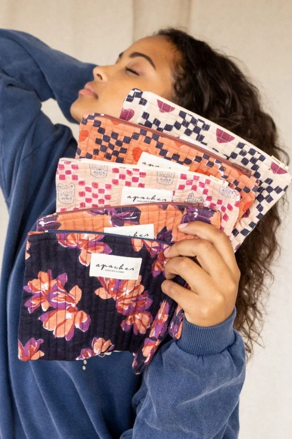 Mini Neceser Mana Khadi Fire Magenta de Apaches - Imagen 2