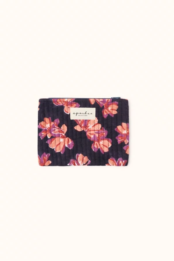 Mini Neceser Mana Violeta Navy de Apaches