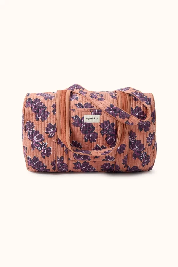 Bolsa de fin de semana Buda Violet Rust de Apaches