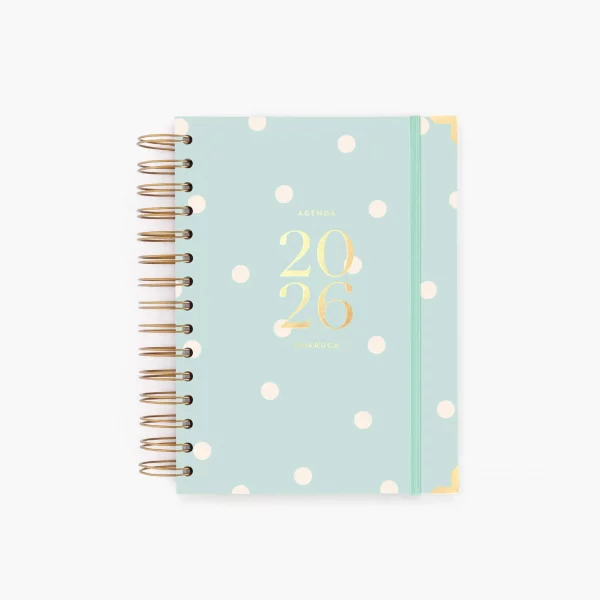 Agenda diaria 2026 Mint Mediana de Cachura