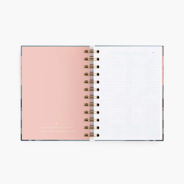 Cuaderno mini Blue bloom de Charuca - Imagen 2