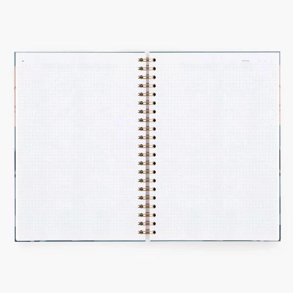 Cuaderno grande Blue bloom de Charuca - Imagen 3