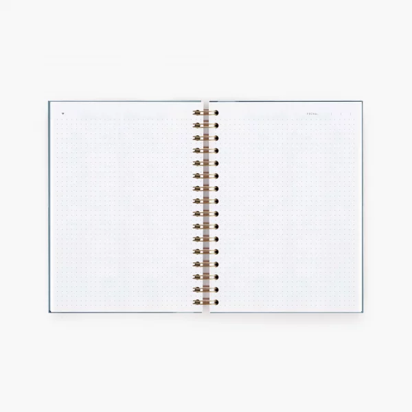 Cuaderno mediano Blue bloom de Charuca - Imagen 2