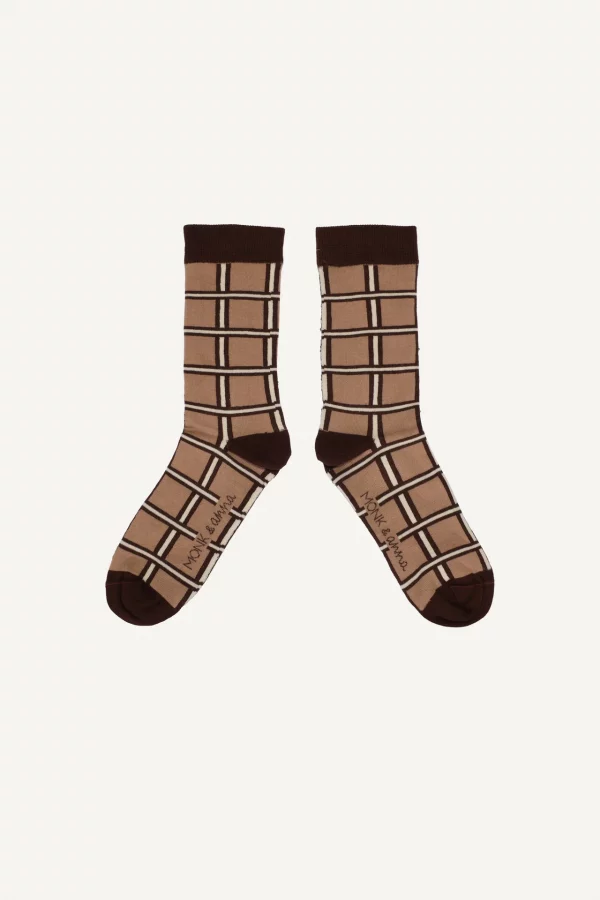 Calcetines Checked Clay de Monk and Anna