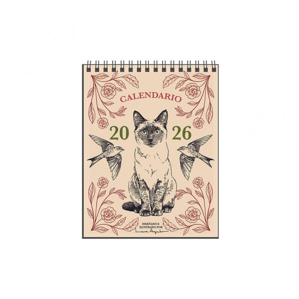 Calendario de Mesa 2026 de Lalauri
