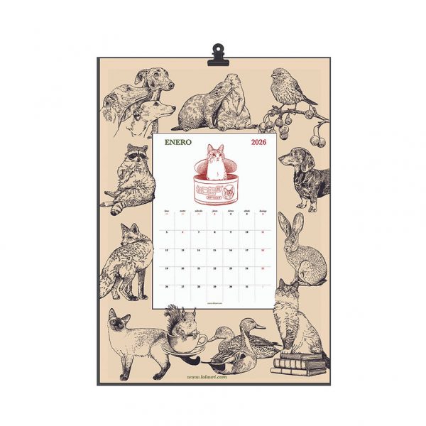 Calendario Notas 2026 de Lalauri - Imagen 4