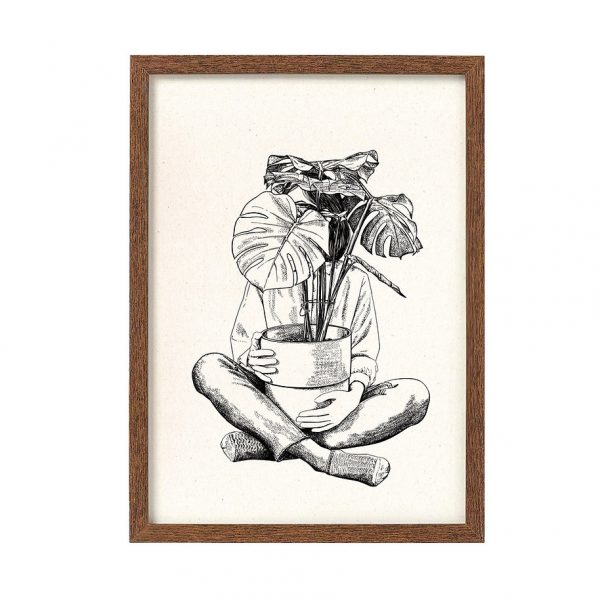Print A5 Plant Mind de Lalauri