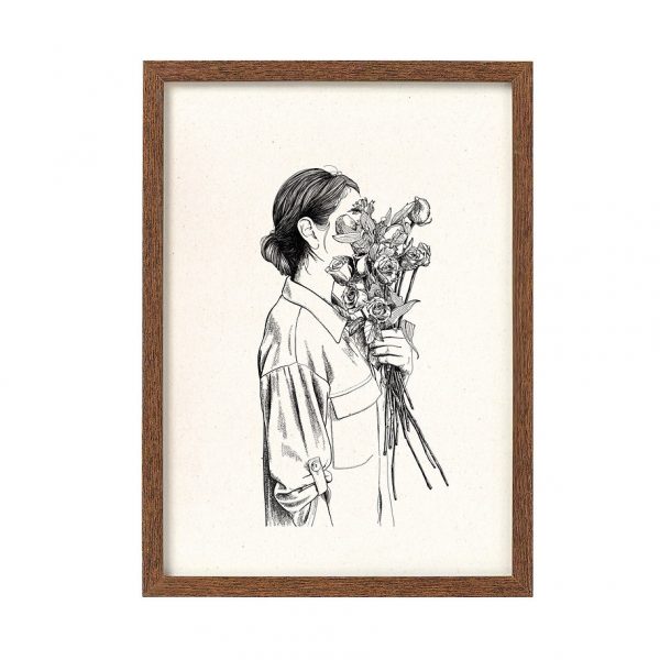 Print A5 Petal Quiet de Lalauri