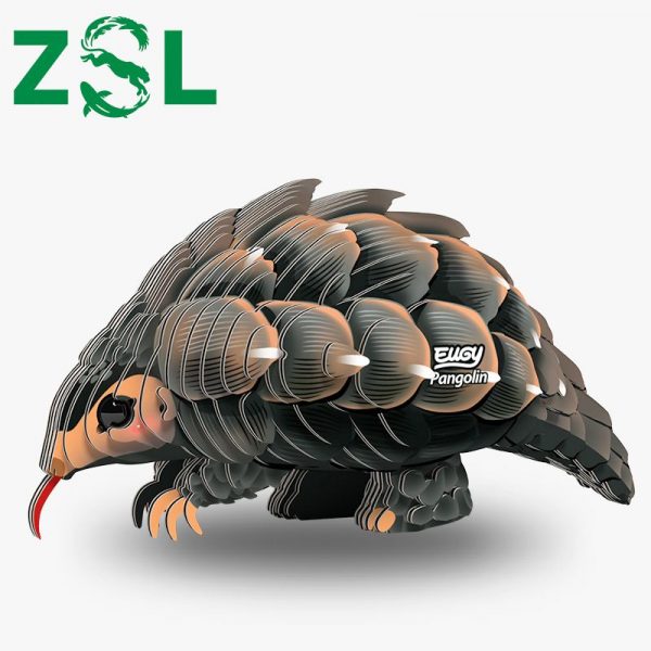 Puzle 3D Pangolin de Eugy Dodoland