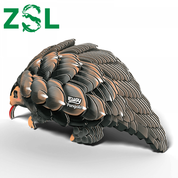 Puzle 3D Pangolin de Eugy Dodoland - Imagen 4