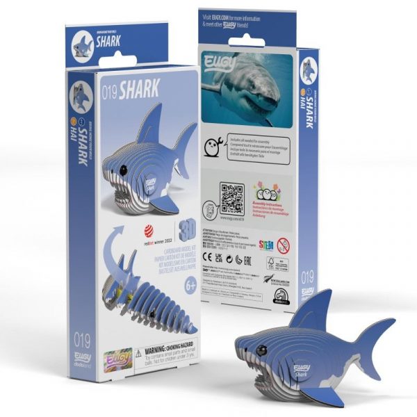 Puzle 3D Shark de Eugy Dodoland - Imagen 4