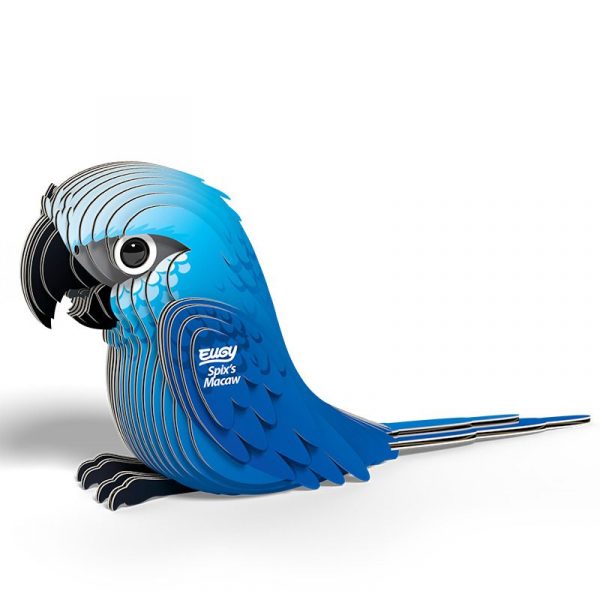 Puzle 3D Spix Macaw de Eugy Dodoland - Imagen 6