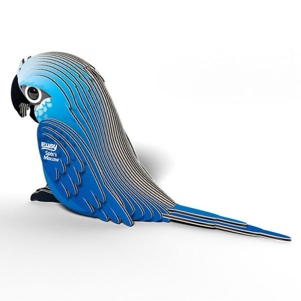 Puzle 3D Spix Macaw de Eugy Dodoland - Imagen 5