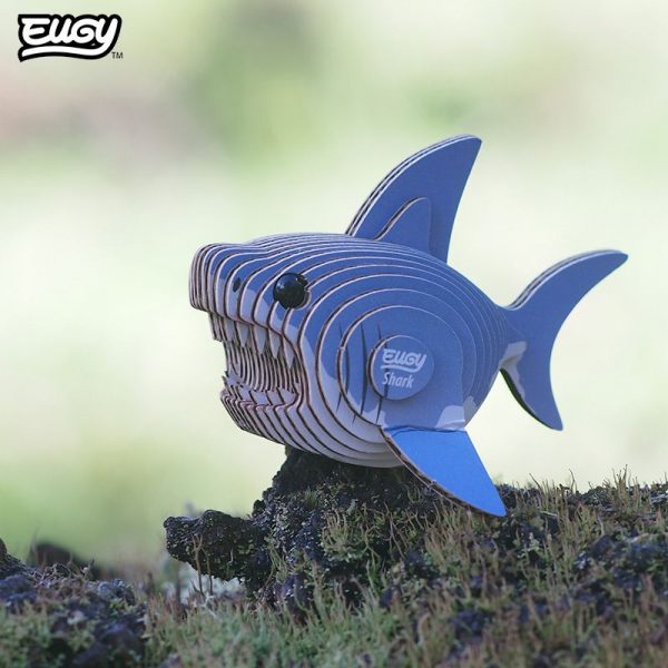 Puzle 3D Shark de Eugy Dodoland - Imagen 2