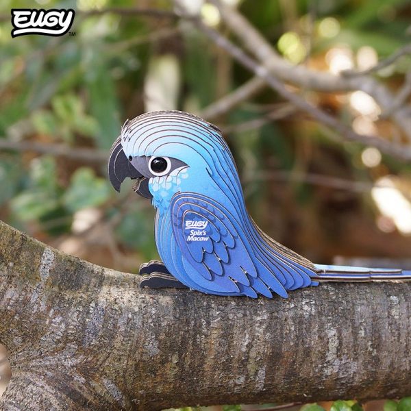 Puzle 3D Spix Macaw de Eugy Dodoland - Imagen 2
