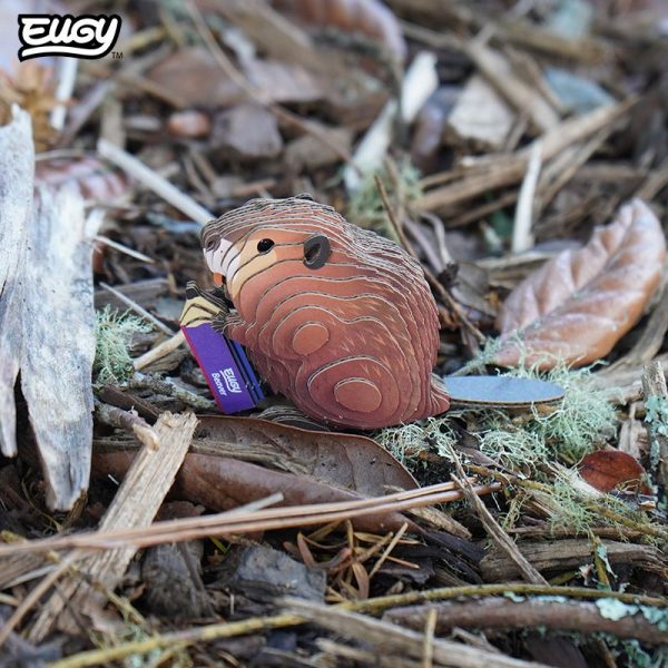 Puzle 3D Beaver de Eugy Dodoland - Imagen 2