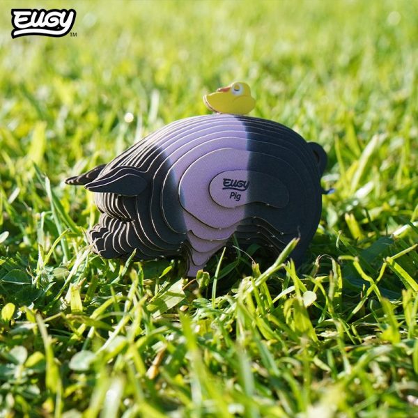 Puzle 3D Pig de Eugy Dodoland - Imagen 2