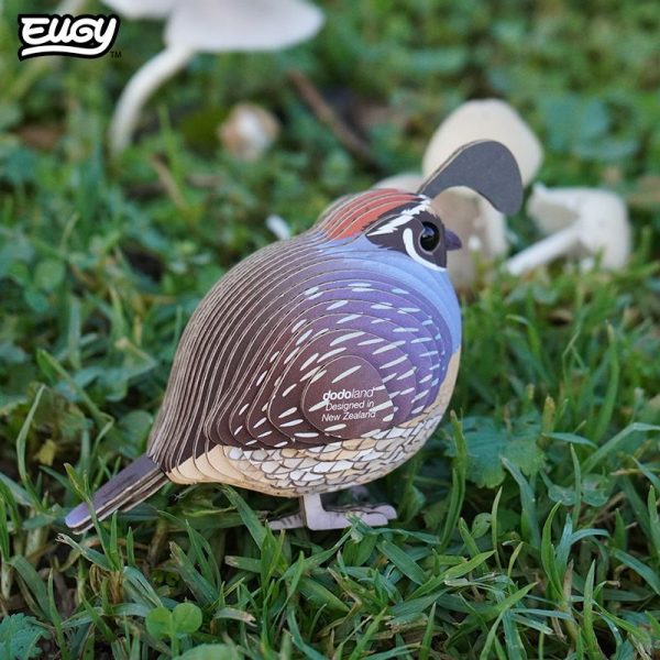Puzle 3D Quail de Eugy Dodoland - Imagen 2