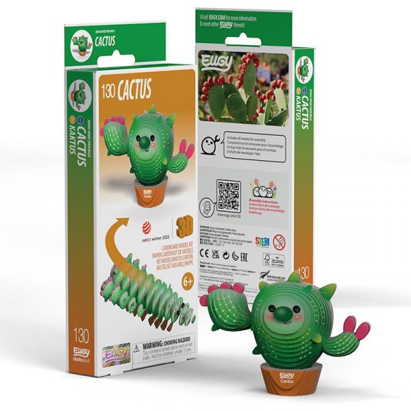Puzle 3D Cactus de Eugy Dodoland - Imagen 3