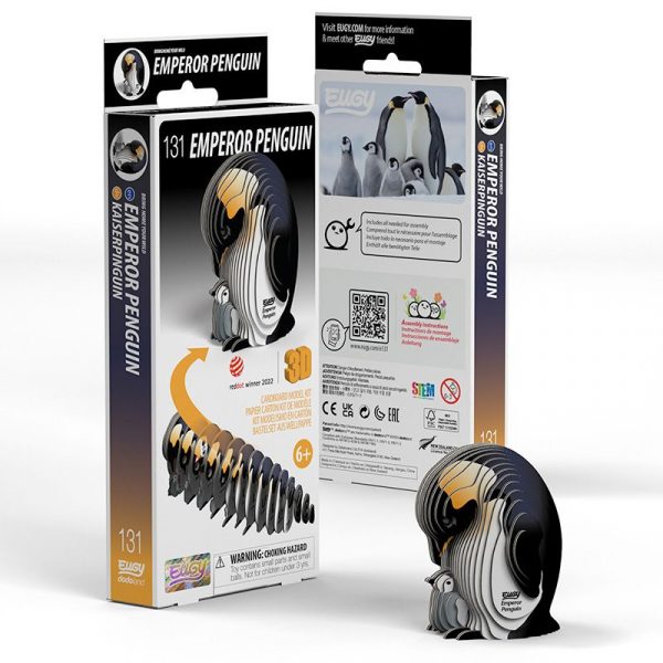 Puzle 3D Emperor Penguin de Eugy Dodoland - Imagen 3