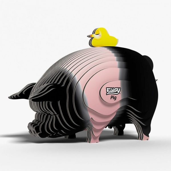 Puzle 3D Pig de Eugy Dodoland