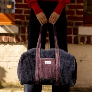 Alternative view of Bolsa de fin de semana Buddha Corduroy Indigo de Apaches