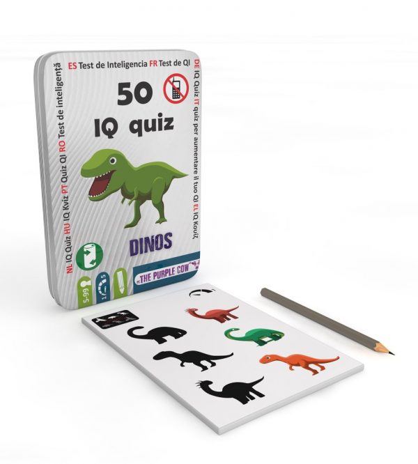 Juego 50 IQ Quiz - Dinos - Imagen 2
