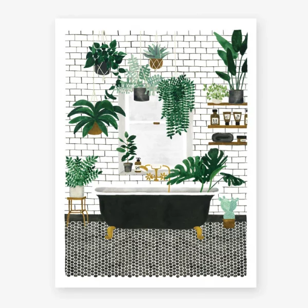 Print Bathroom 18*24 All the Ways