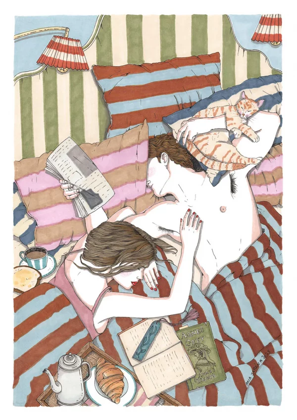Print Cama de Ana Jarén