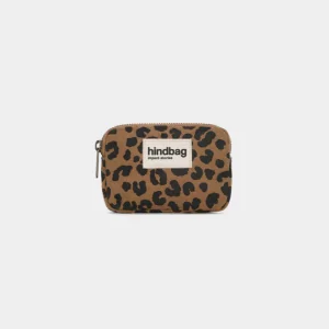 Monedero Lili Leopard Cinnamon de Hindbag