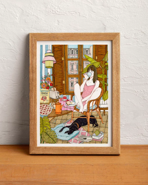 Print Chica en Casa de Ana Jarén - Imagen 2