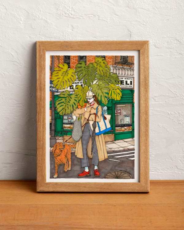 Print Monstera de Ana Jarén - Imagen 2