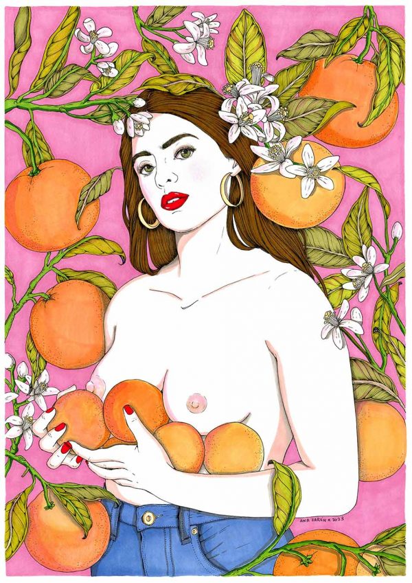 Print Naranjas de Ana Jarén