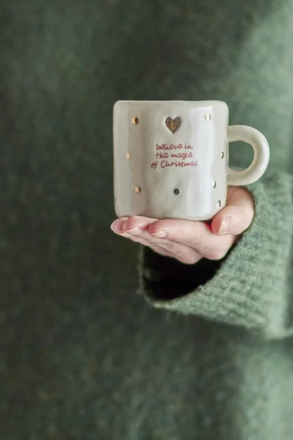Taza Believe Christmas de Bloomingville - Imagen 2