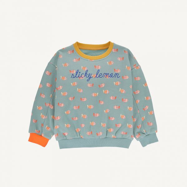 Sudadera Fish All Over Talla 14 de Sticky Lemon