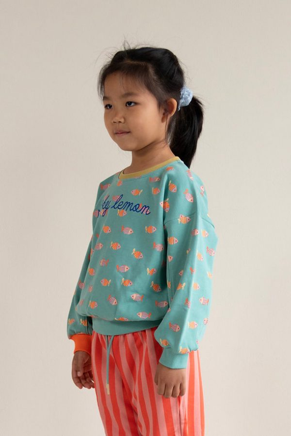 Sudadera Fish All Over Talla 14 de Sticky Lemon - Imagen 5