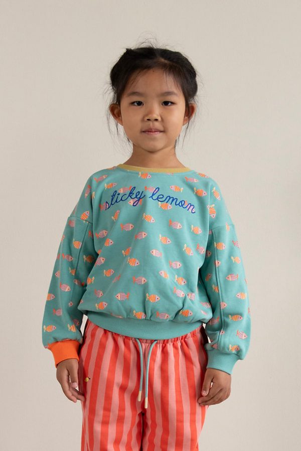 Sudadera Fish All Over Talla 14 de Sticky Lemon - Imagen 4