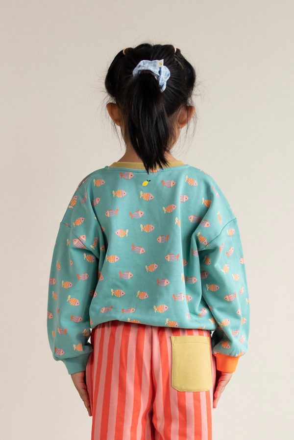 Sudadera Fish All Over Talla 14 de Sticky Lemon - Imagen 6