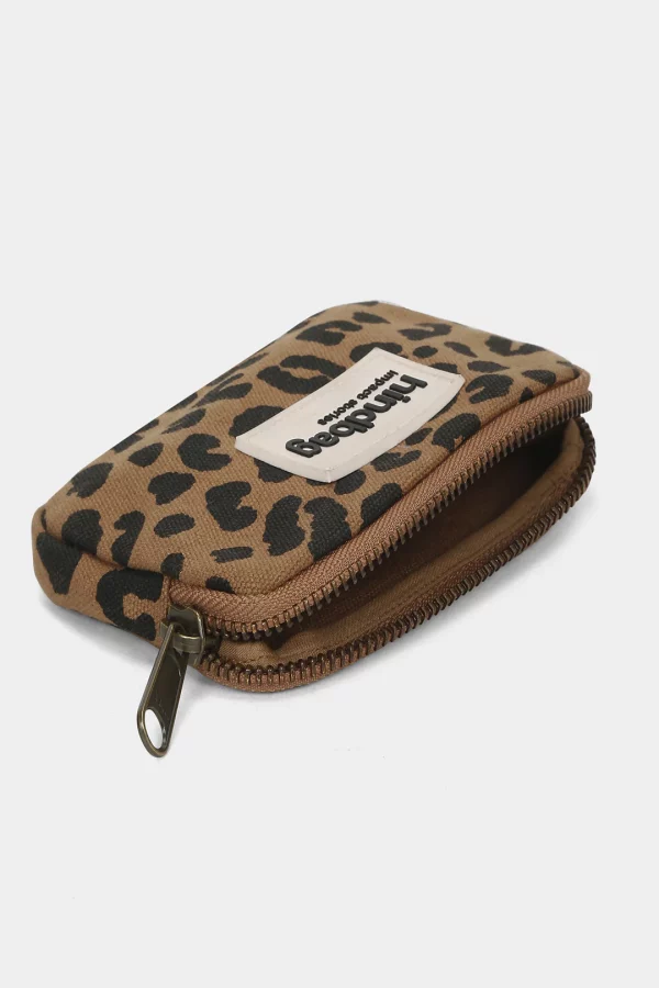 Monedero Lili Leopard Cinnamon de Hindbag - Imagen 3