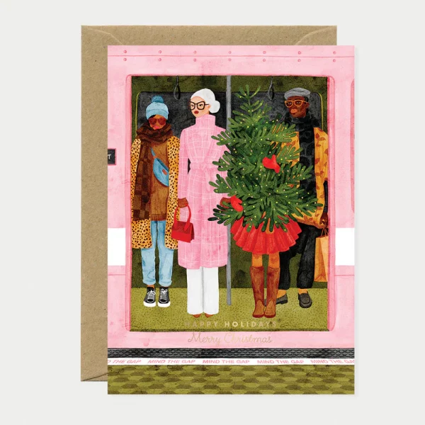 Postal Christmas Metro de All the Ways