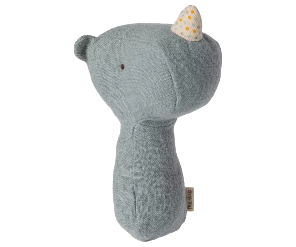 Sonajero Rhino Azul de Maileg