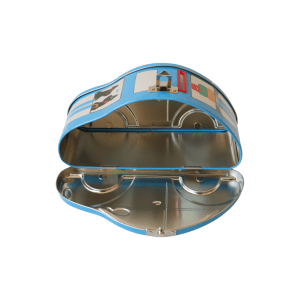 Alternative view of Hucha metálica Coche azul de Petit Toi