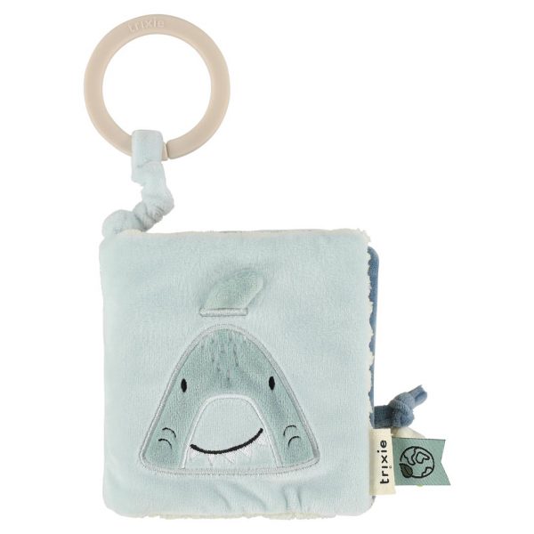 Libro sensorial para cochecito Mr. Shark de Trixie