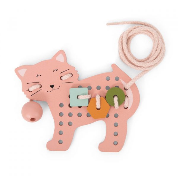 Juego de cordones con animales de madera All Animals de Trixie - Imagen 5