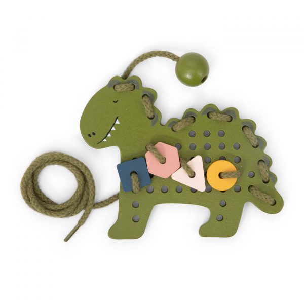 Juego de cordones con animales de madera All Animals de Trixie - Imagen 4