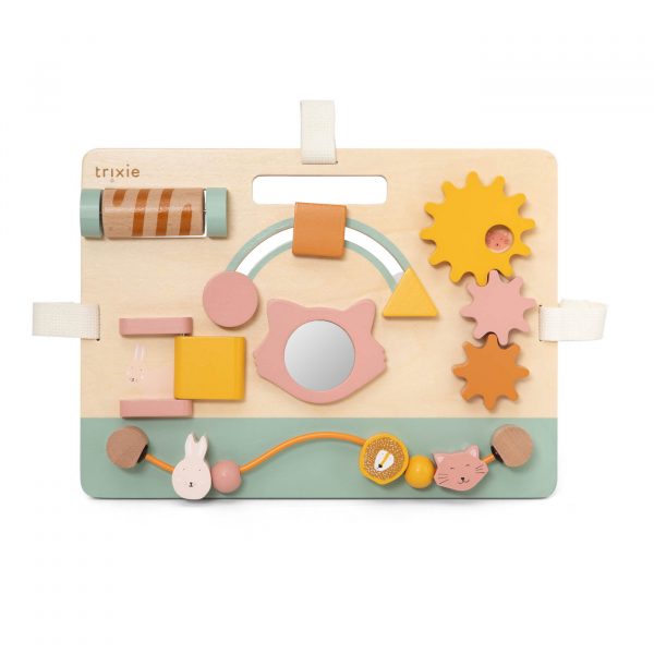 Panel de actividades de madera Mrs. Cat de Trixie