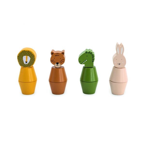Animales de tornillo de madera All Animals de Trixie