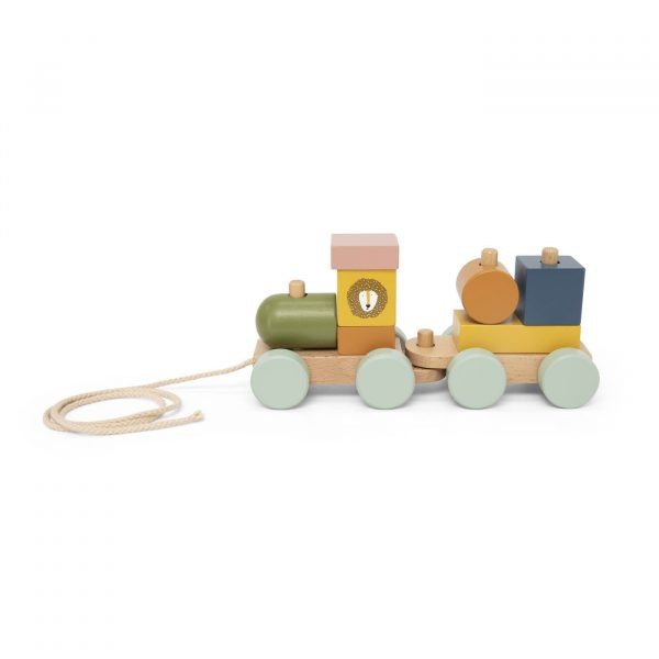 Minitren de animales de madera All Animals de Trixie